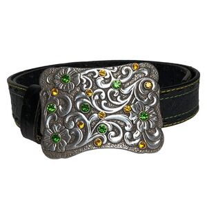 John Deere Western Glam Country Chic Rodeo Statement Belt M 34" DAMAGED